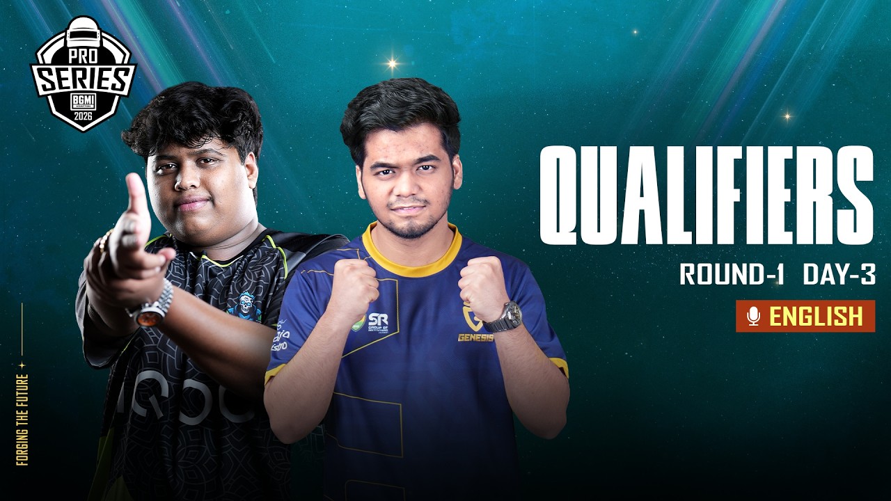 [ENGLISH] BMPS 2026 | Group D & A | Round 1 - Day 3 #BGMILIVE