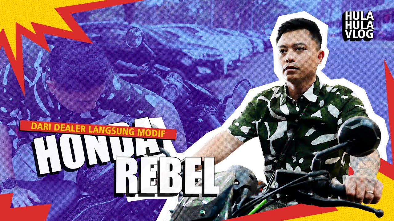 Modifikasi Hadiah Istri | Honda Rebel 2023 Modif by Modifikazone