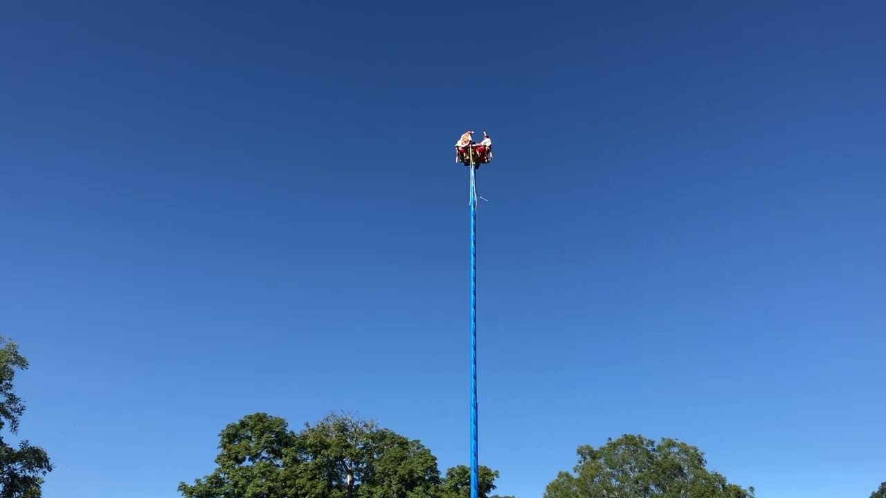 Voladores de Papantla, Tuxpan Veracruz primavera 2021