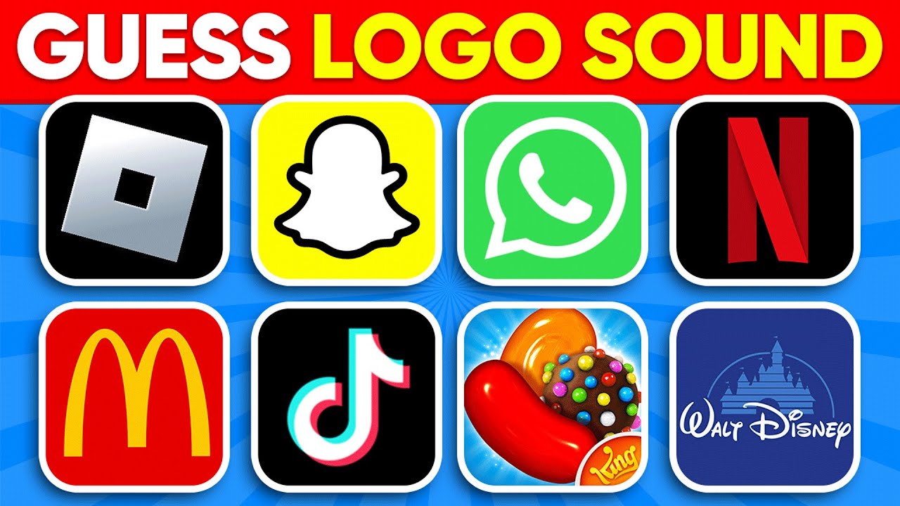 Угадай звук логотипа 🌈👀🔊 TikTok, Facebook, Burger King, Pepsi | Викторина по логотипам 2025