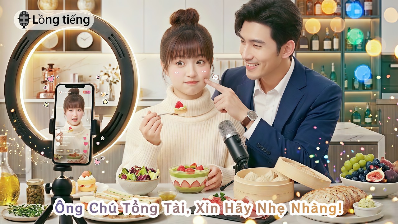 Sáng làm hot tiktoker ẩm thực, tối làm thiếu phu nhân được ông chú tổng tài ôm hôn nồng nhiệt!