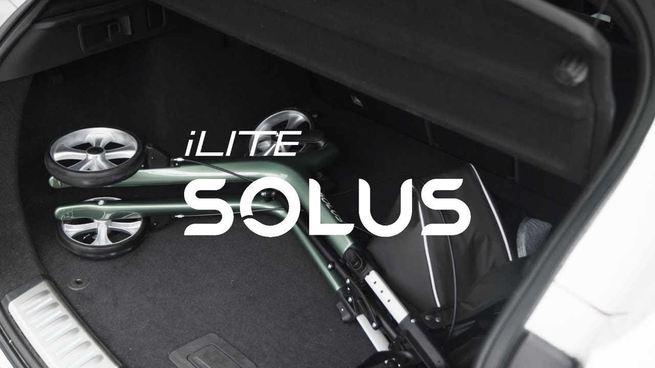 See The iLite Solus Carbon Fibre Rollator In Action!