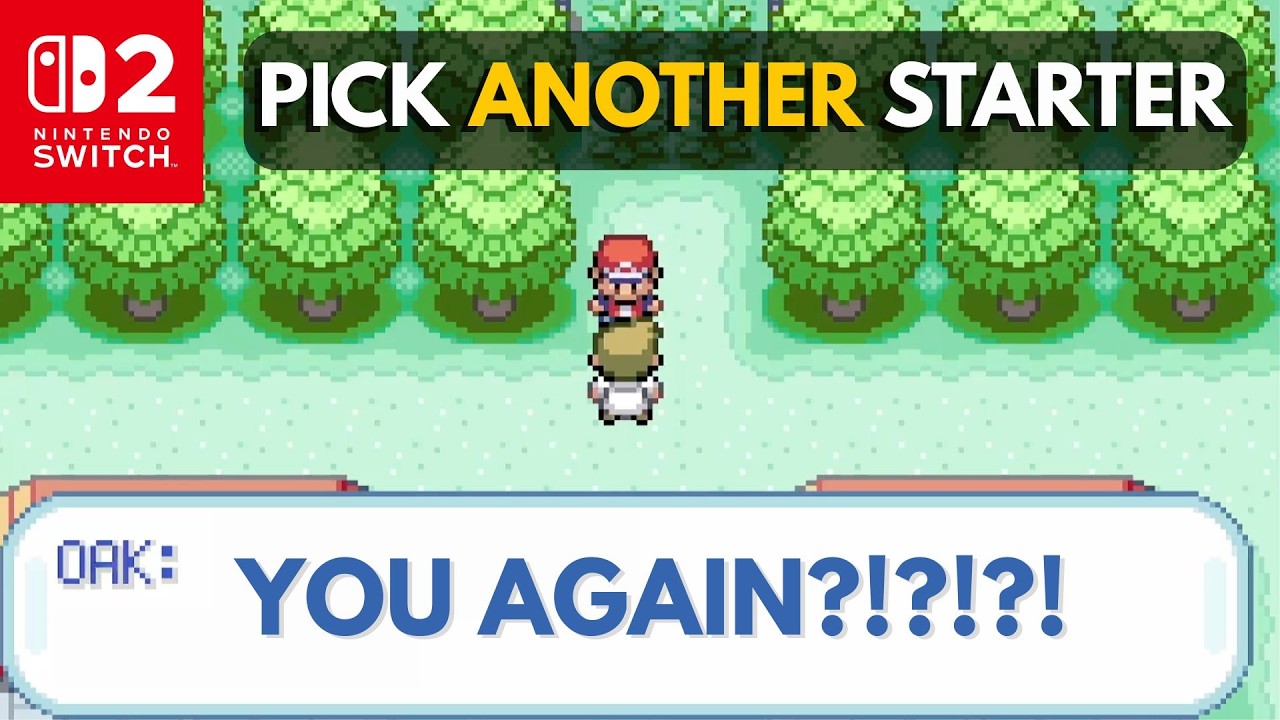 TAKE ANOTHER STARTER (ACE GUIDE) Pok&eacute;mon Fire Red / Leaf Green SWITCH VERSION🔥🍃