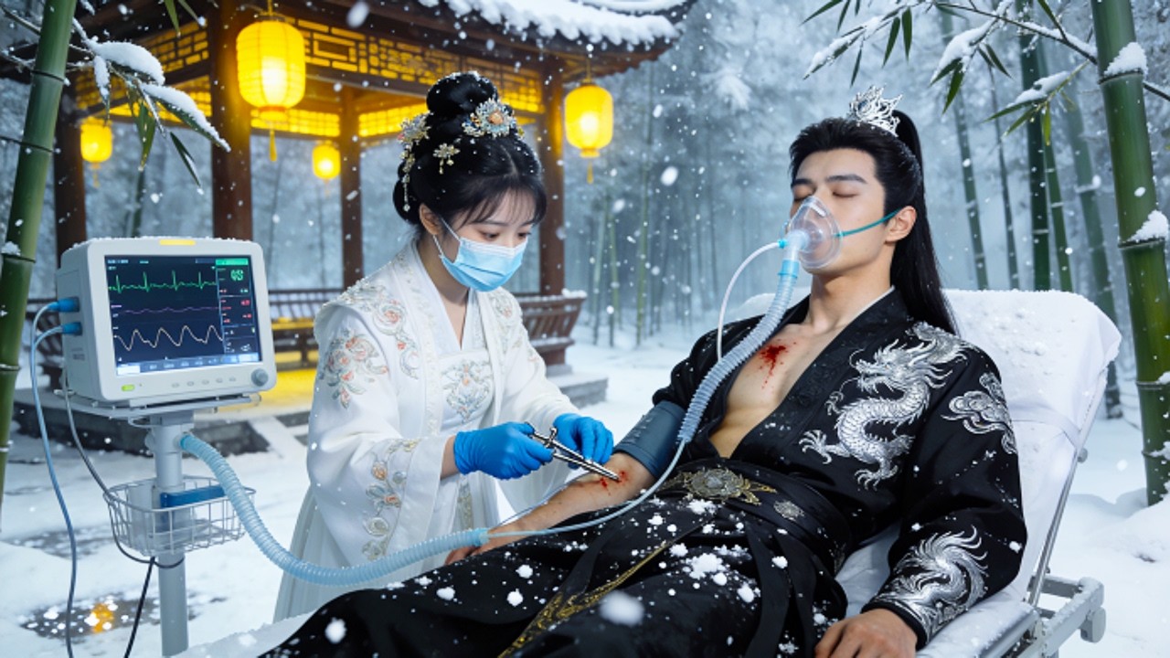 فتاة عصرية تستدعي غرفة عمليات، تنقذ أميرًا يحتضر وتوصله إلى العرش!