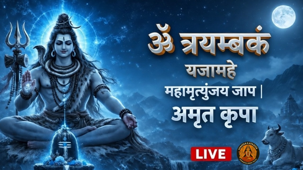 LIVE 🔴 लिंगाष्टकम मंत्र जाप | मनोकामना पूर्ण करने वाला शिव स्तोत्र | #Lingashtakam #harharmahadev