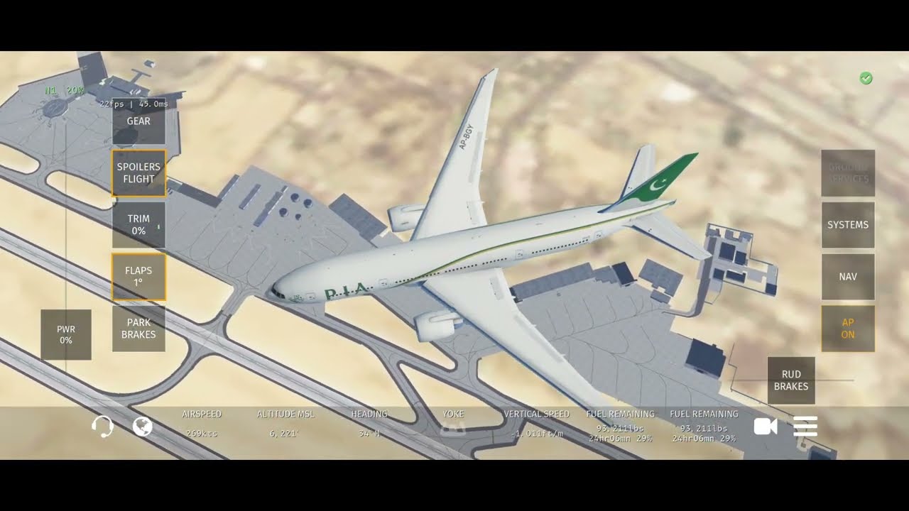 Dubai to Karachi | PIA Boeing 777-200LR | Infinite Flight Simulator