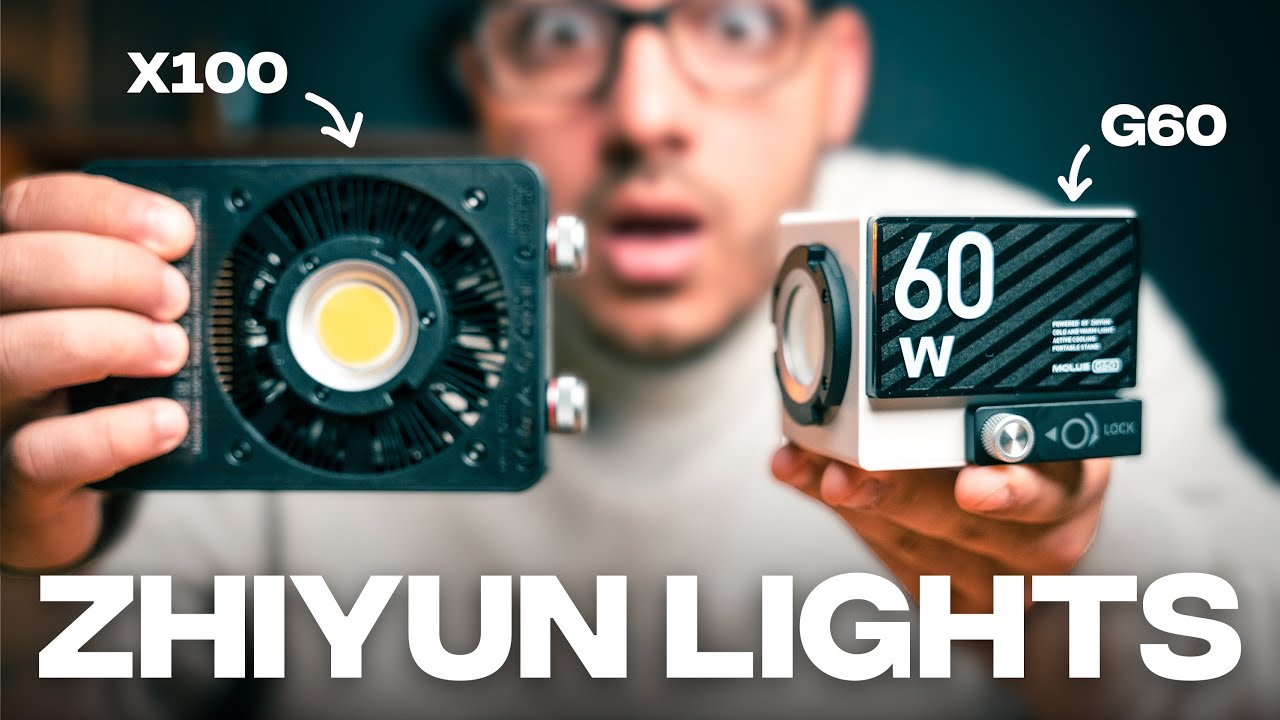 The SMALLEST COB Lights! | Zhiyun Molus G60 & X100