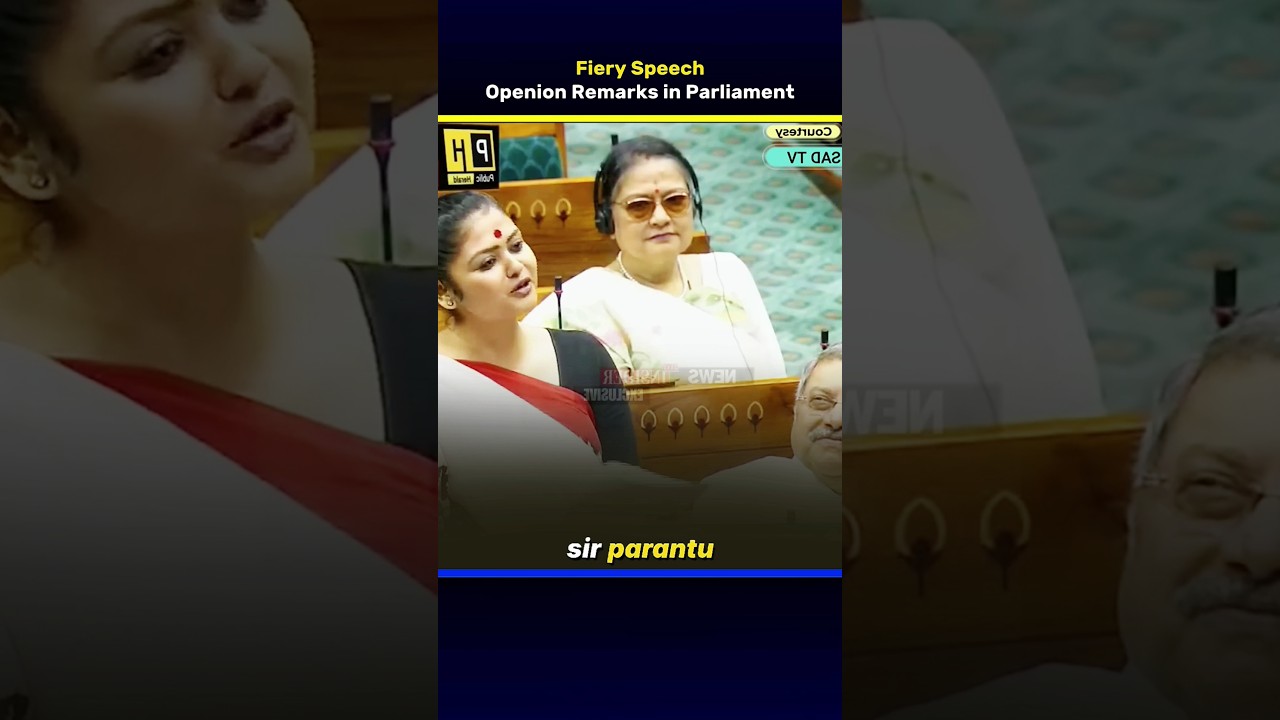 Saayoni Ghosh's opening remarks in Parliament | Fiery Speech | Direct News