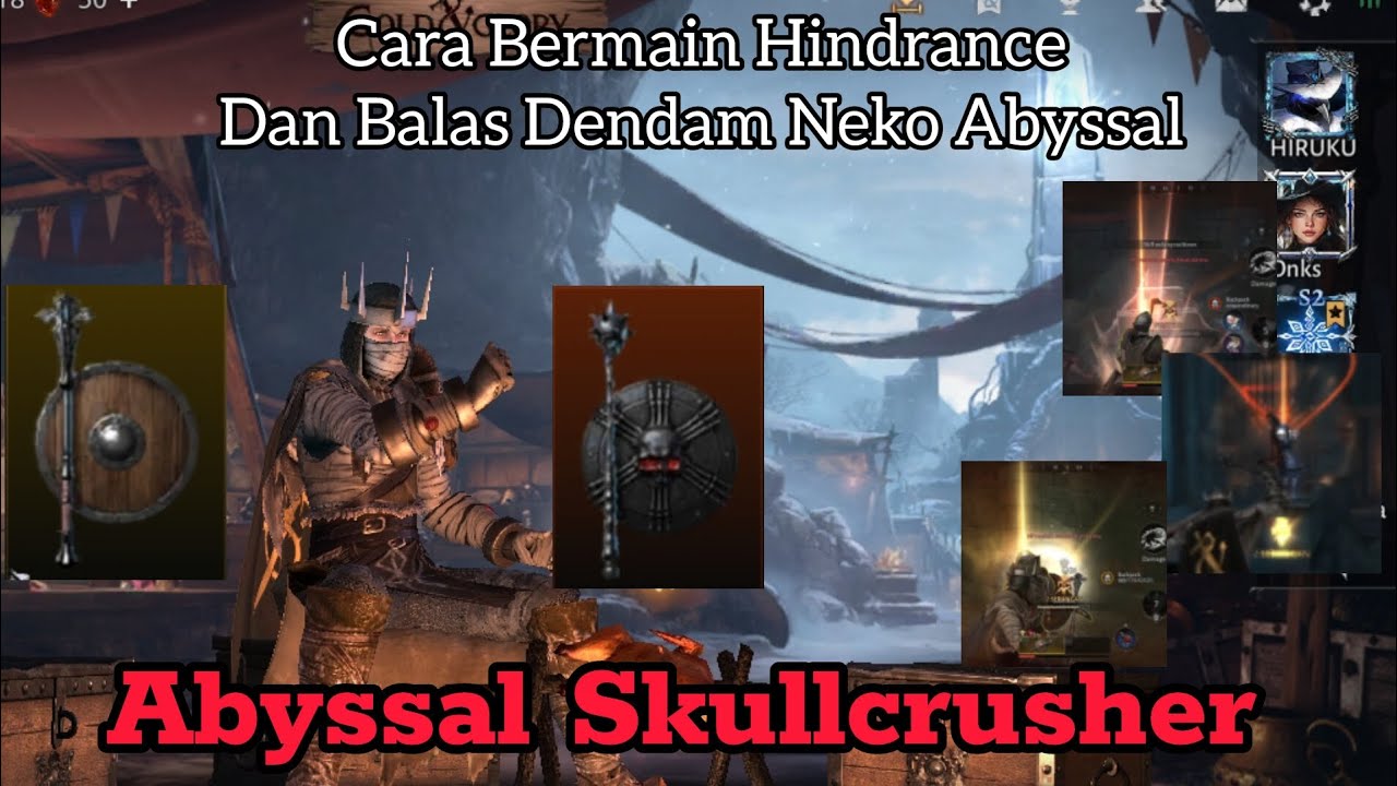 Cara Main Hindrance Dan Balas Dendam Neko Abyssal | Gold And Glory Indonesia 