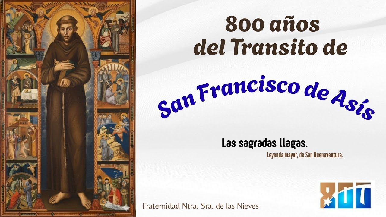 Las sagradas llagas. VIII centenario del Transito de San Francisco de Asís.