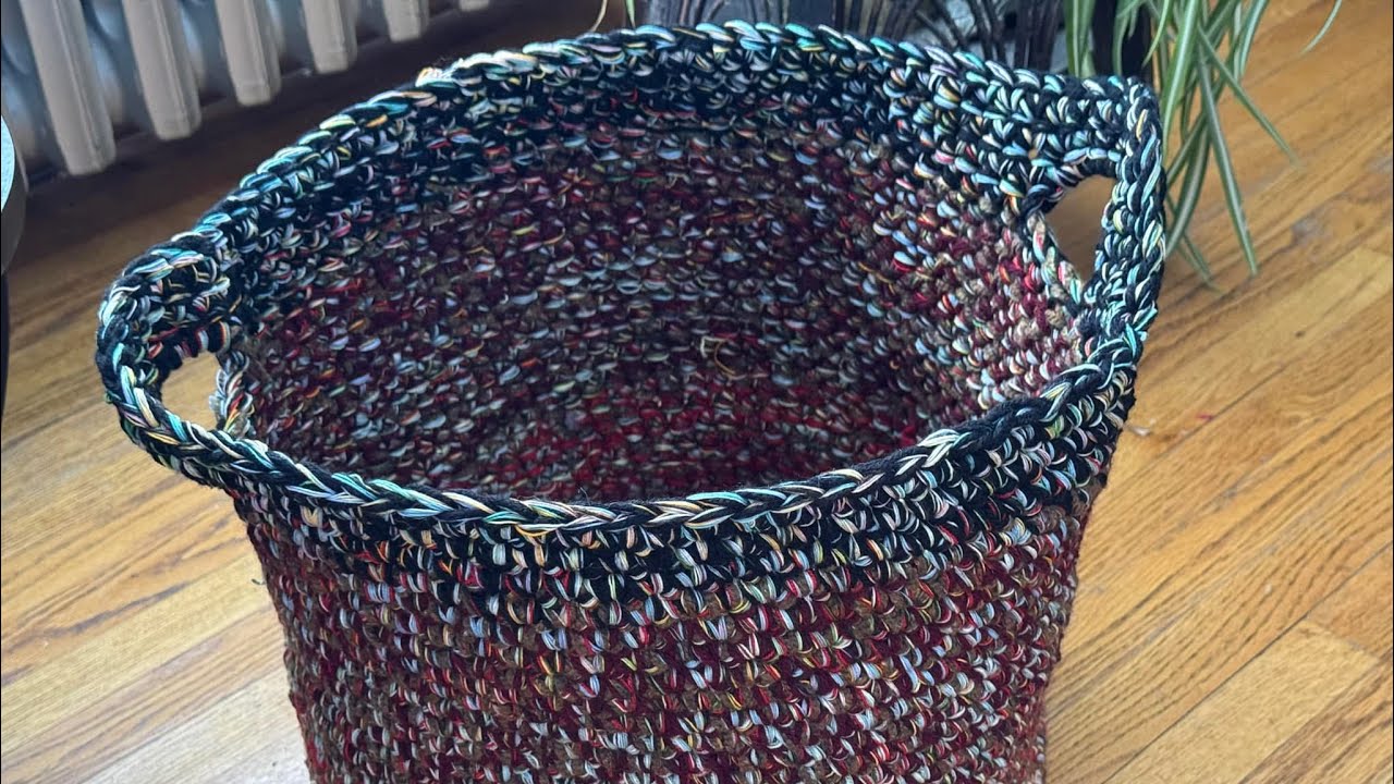 Let’s Make A Crochet Basket- Part 1