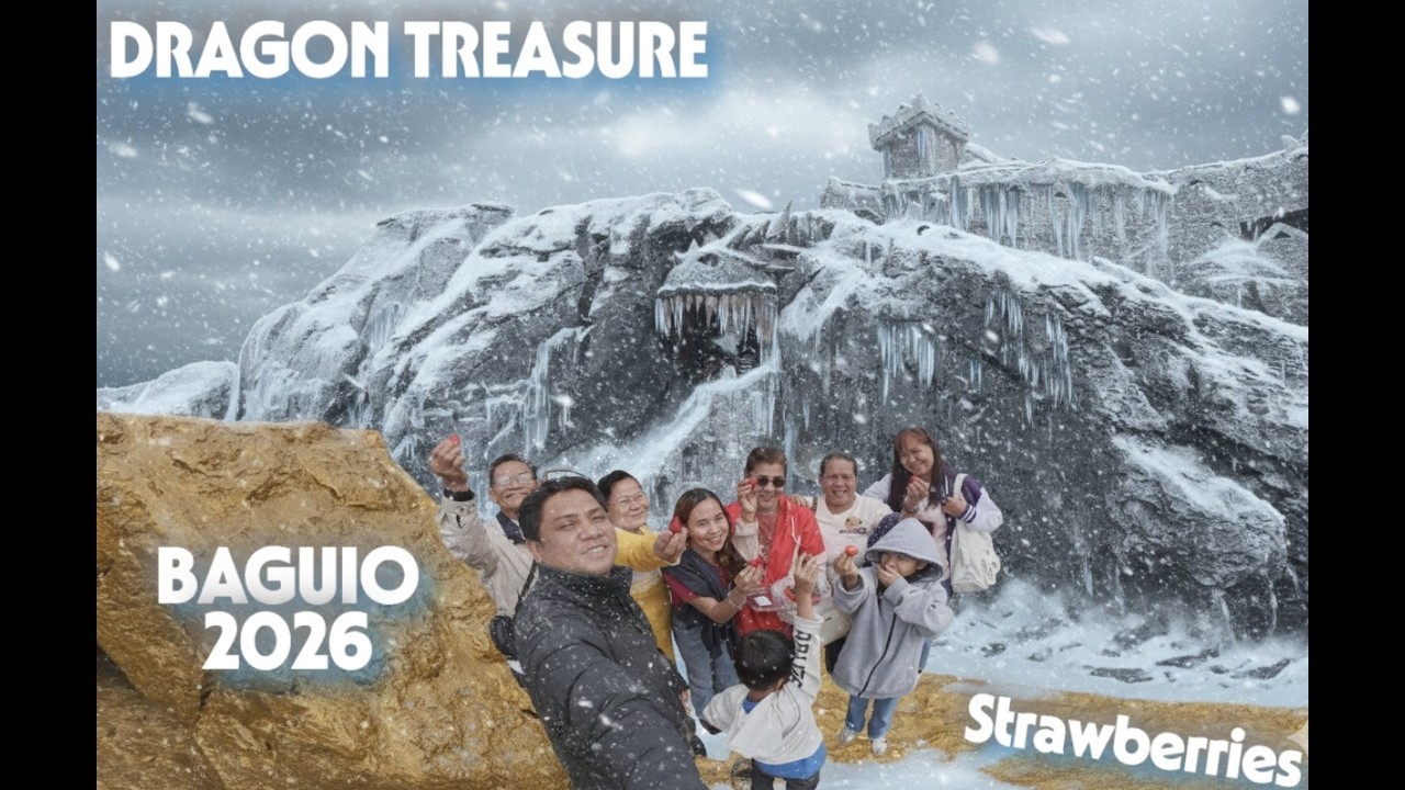 Baguio 2026 - Dragon treasure, Strawberry farm....