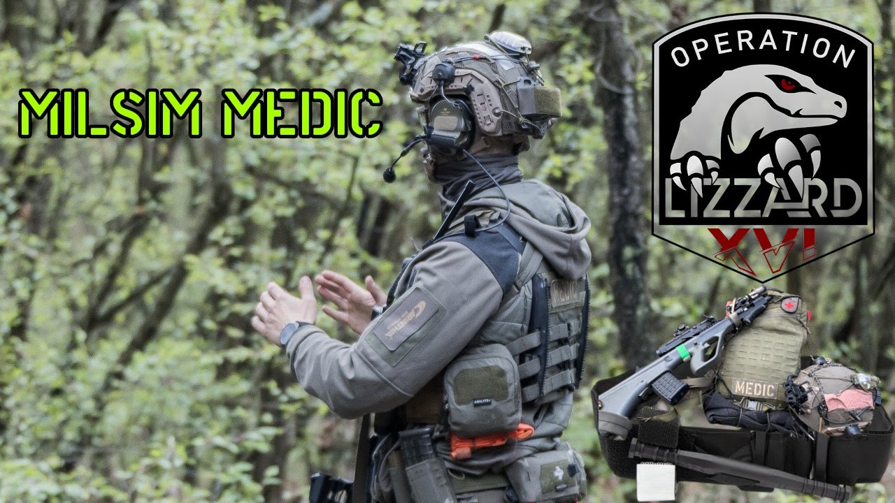 Life of a Milsim Medic – OP Lizzard XVI 2025