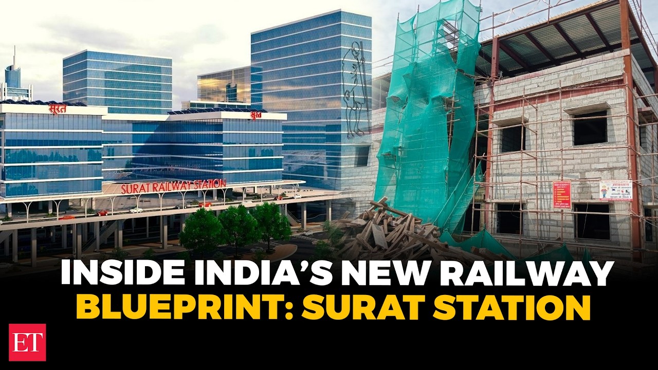 India&rsquo;s New Railway Blueprint: Surat&rsquo;s ₹1,500cr Multi-Modal hub hits 50% phase 1 milestone