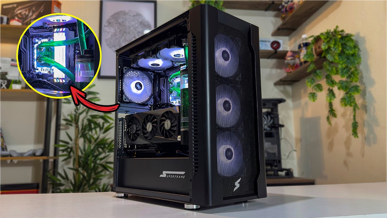 SUPER Unboxing e MONTAGEM Water Cooler PUWC TIER 5 e 6