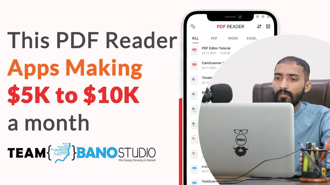 This PDF Reader Making $10K per month - Startup App Ideas
