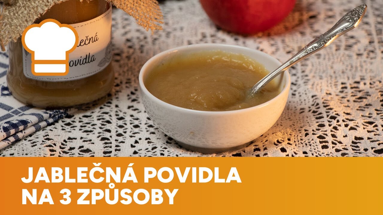 Lahodná jablečná povidla na 3 způsoby využijete do buchet, knedlíků, ale i jen tak na chleba