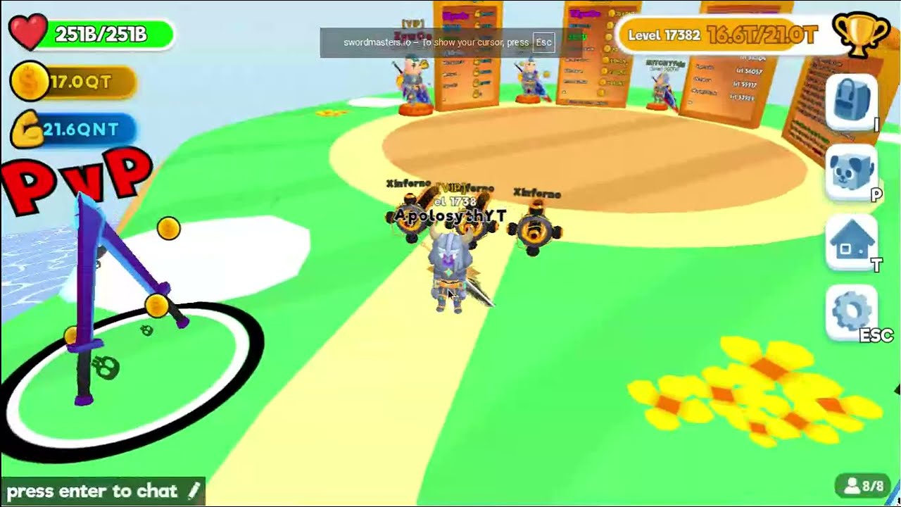SwordMasters.io: Every death weakens my sword! (TORTURE)