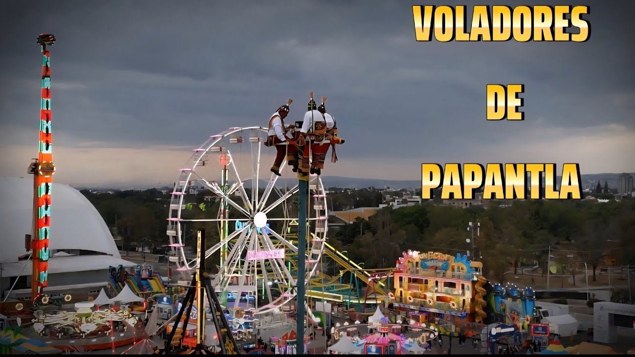 NOS TOCO VER A LOS VOLADORES DE PAPANTLA🎡¡¡ESTO ENCONTRAMOS EN LA FERIA DE LEÓN 2026 EL DIA DE HOY!!
