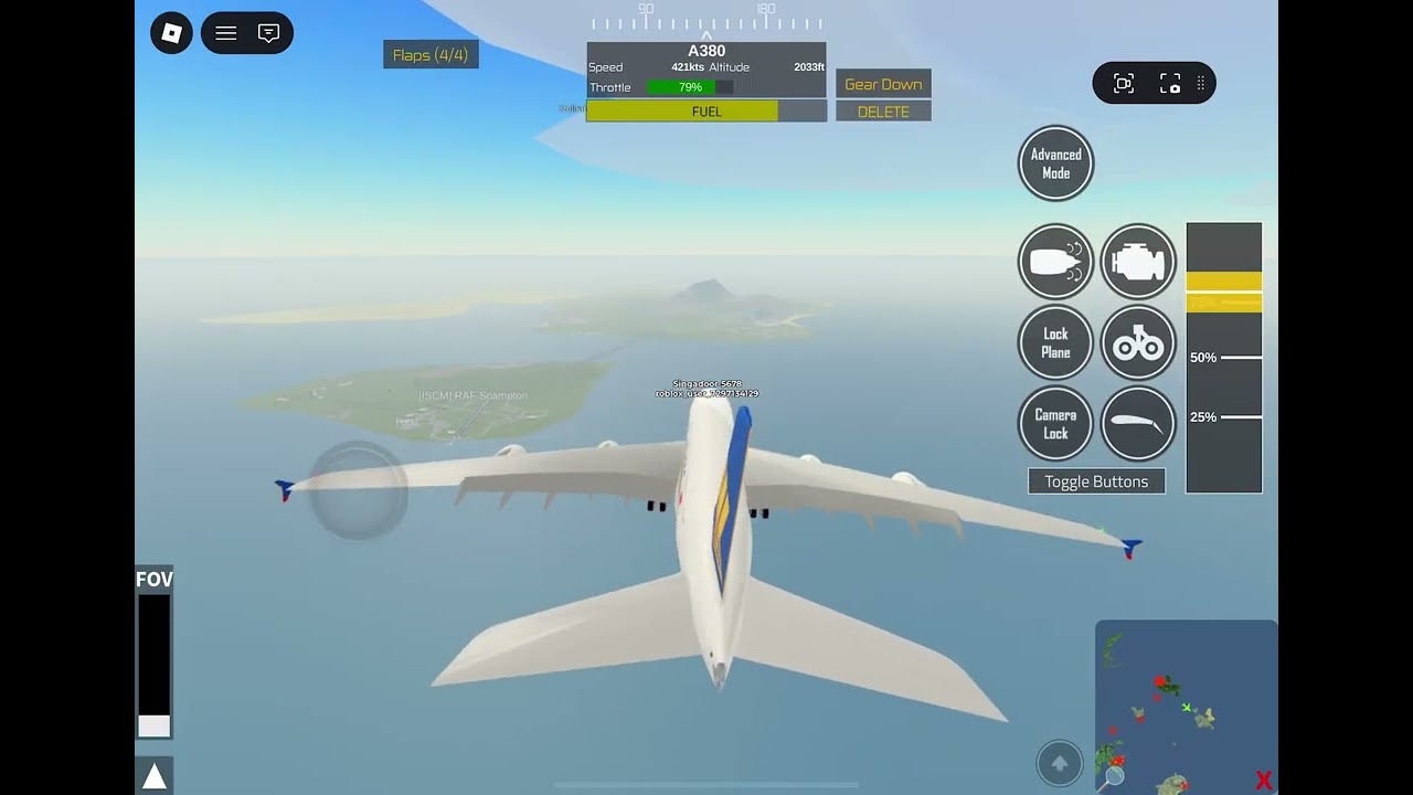 I’m playing ptfs again but with an a380