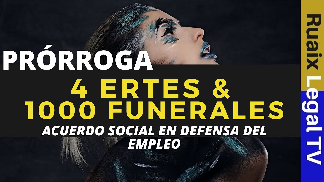 Prorroga De Los Erte  hasta el 30 de Junio | Acuerdo social del Gobierno en defensa del empleo