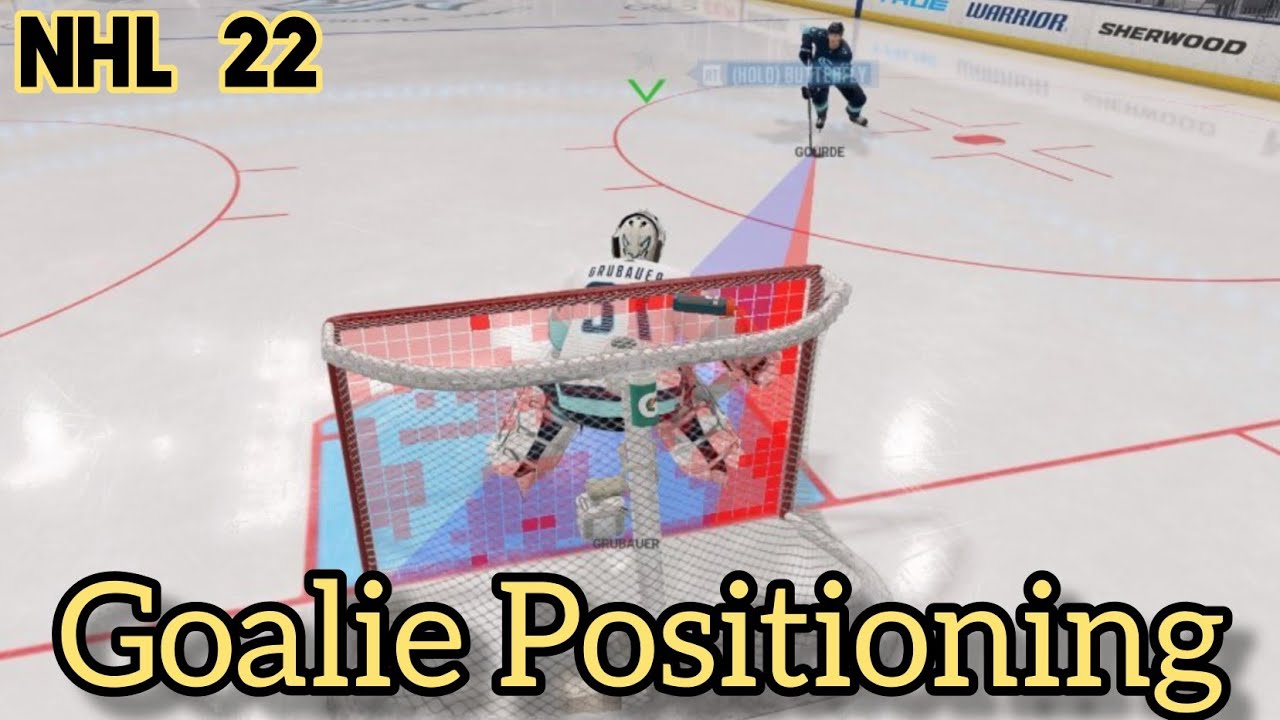 NHL 22 : GOALIE POSITIONING TIPS ( Dominate The Crease )