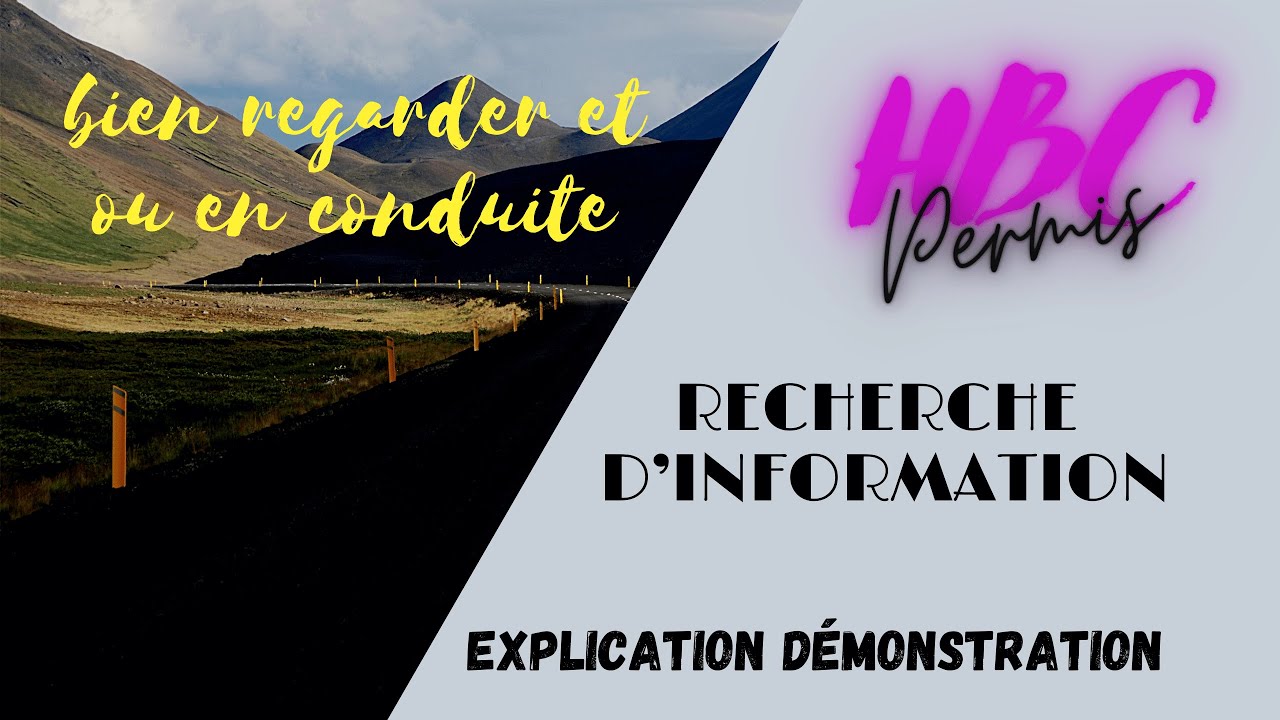 bien placer son regard en conduite