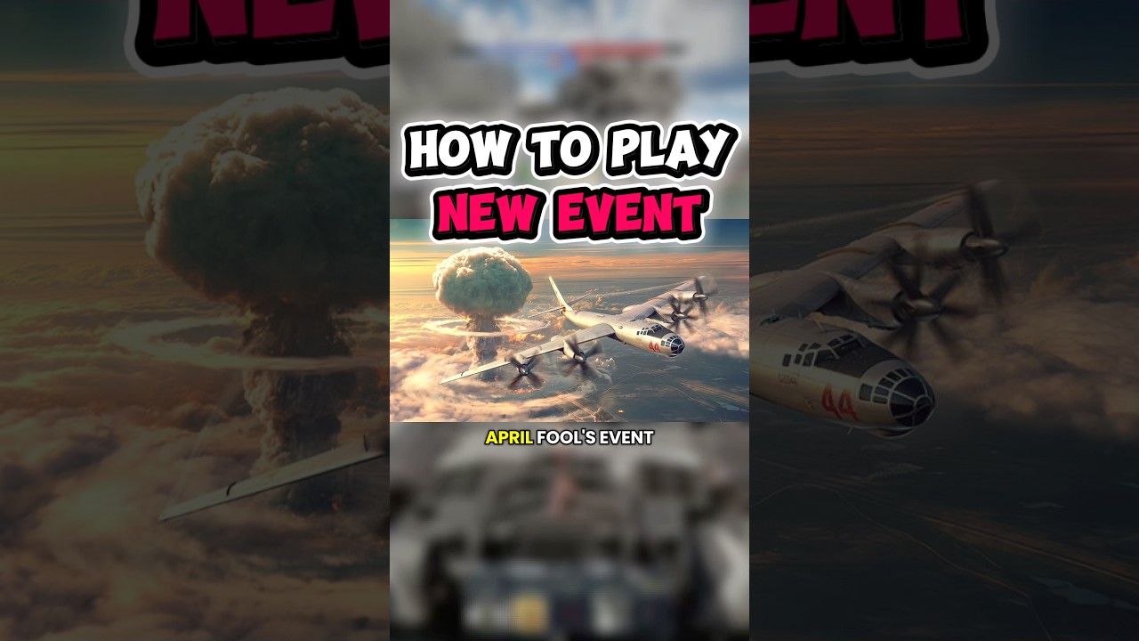 How to play the Nuclear Thunder event ☢️ #warthundertanks #warthunder #warthunderplanes
