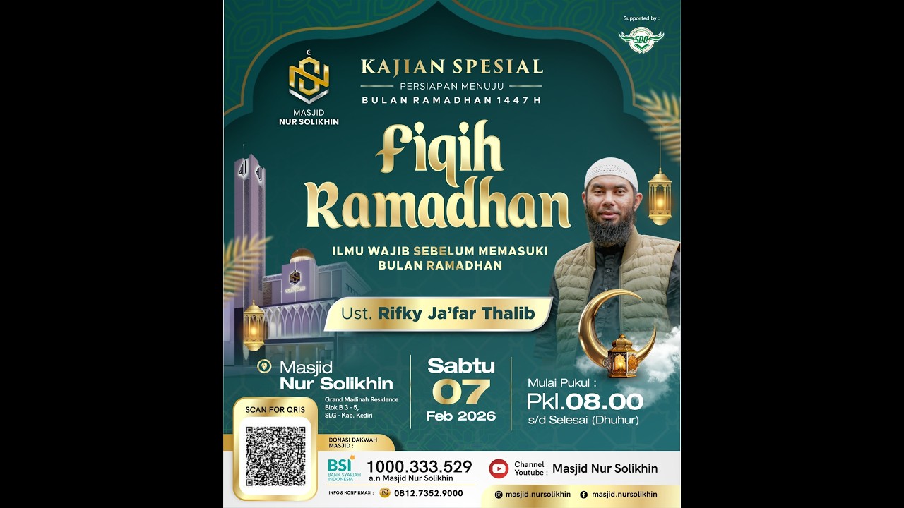 FIQIH RAMADHAN - Ust.Rifky Ja'far Thalib