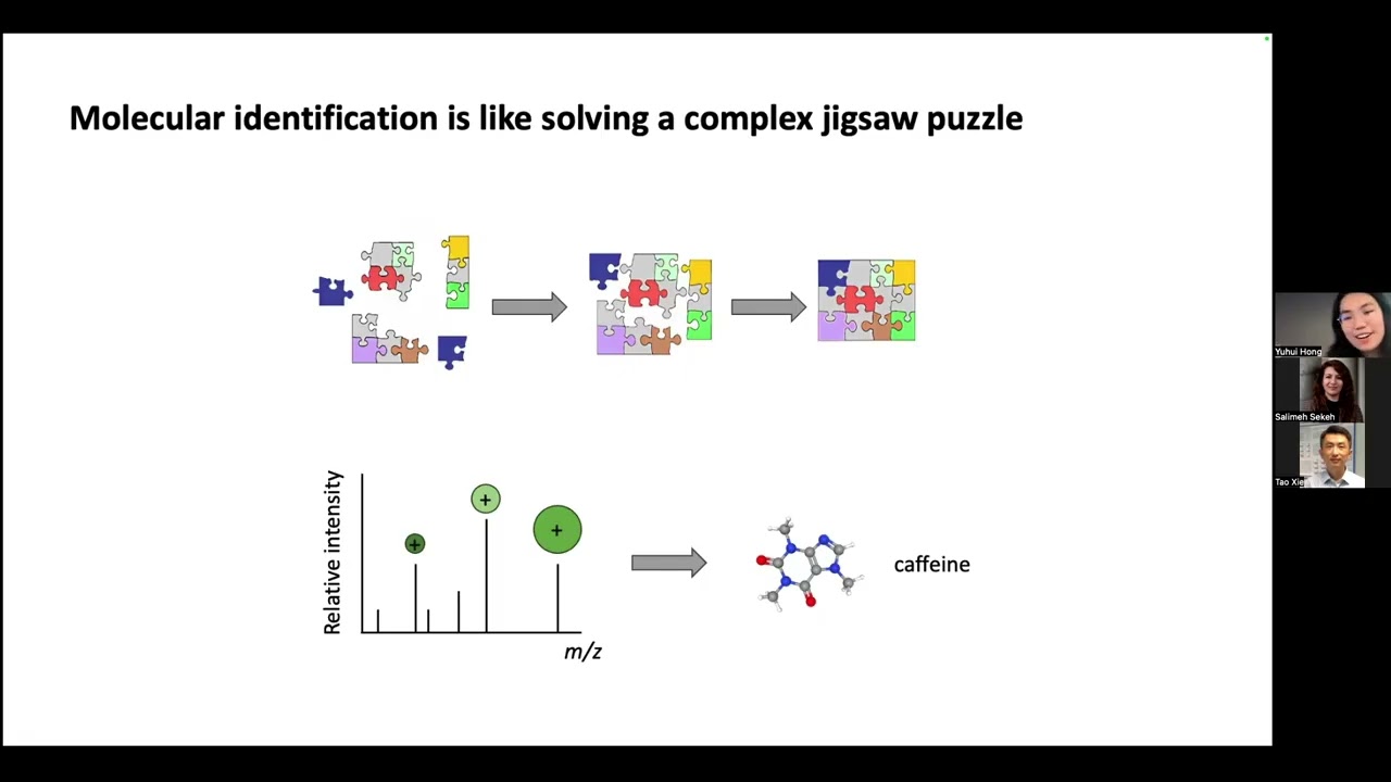 Beyond Database Search: Deep Learning for Molecular Identification - Yuhui Hong