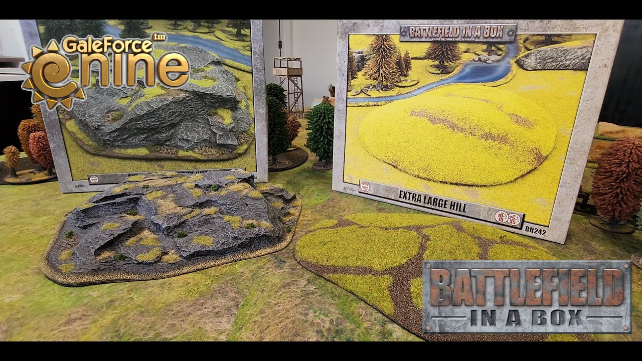 Battlefield in a box GF9 - Exta large Hills Review