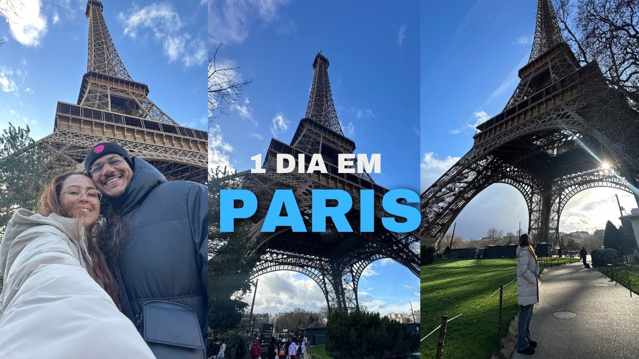 1 dia em Paris 🇫🇷 - Almocinho em restaurante asiático, pisando na merda e torre Eiffel 🥖