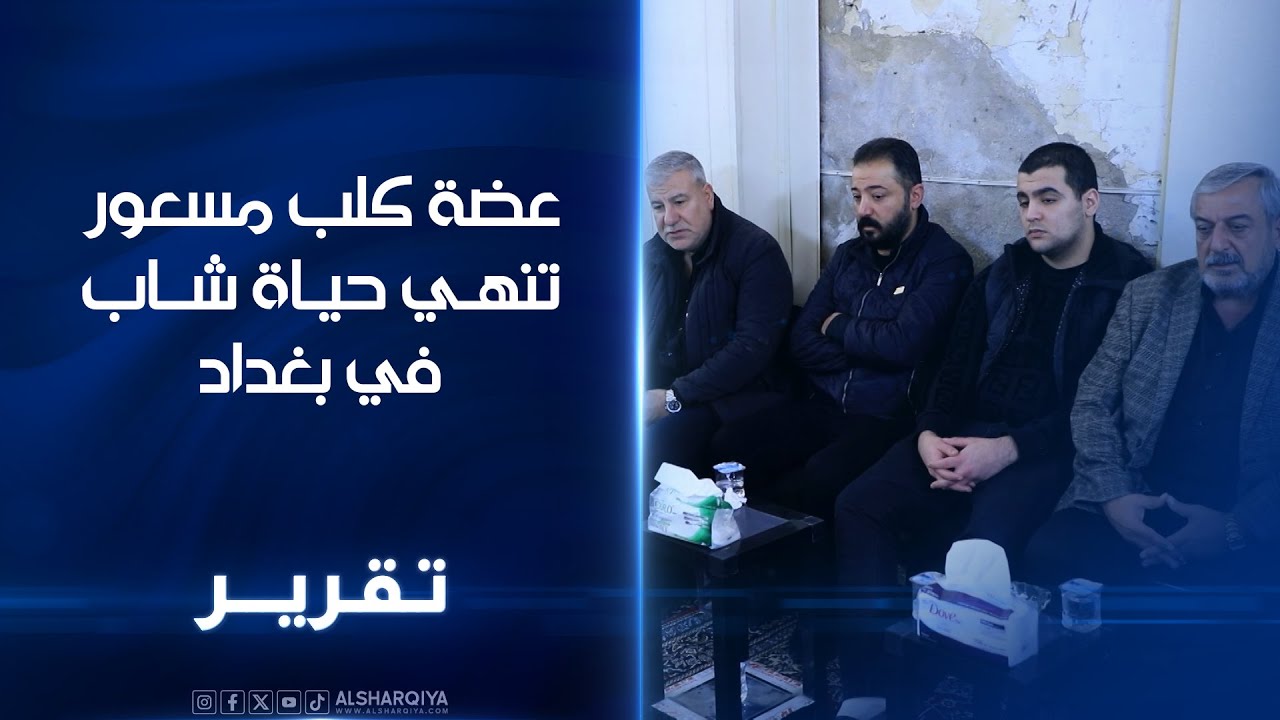 عضة كلب مسعور تنهي حياة شاب في بغداد..ذوو الشاب يتحدثون عن تأخر التشخيص وغياب العلاجات اللازمة
