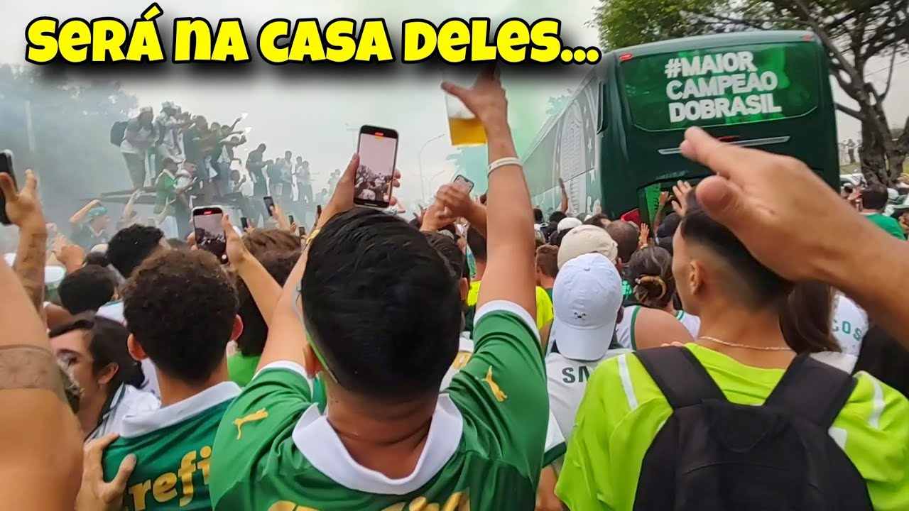 FIZEMOS UMA FESTA HISTÓRICA E O VERDÃO VAI BUSCAR A TAÇA LÁ NO ENTULHÃO - PALMEIRAS 0X1 IMUNDOS