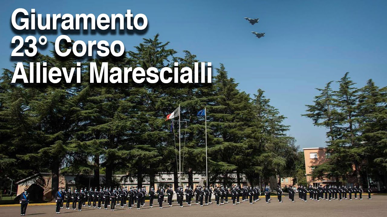 Cerimonia di giuramento solenne del 23° Corso Allievi Marescialli