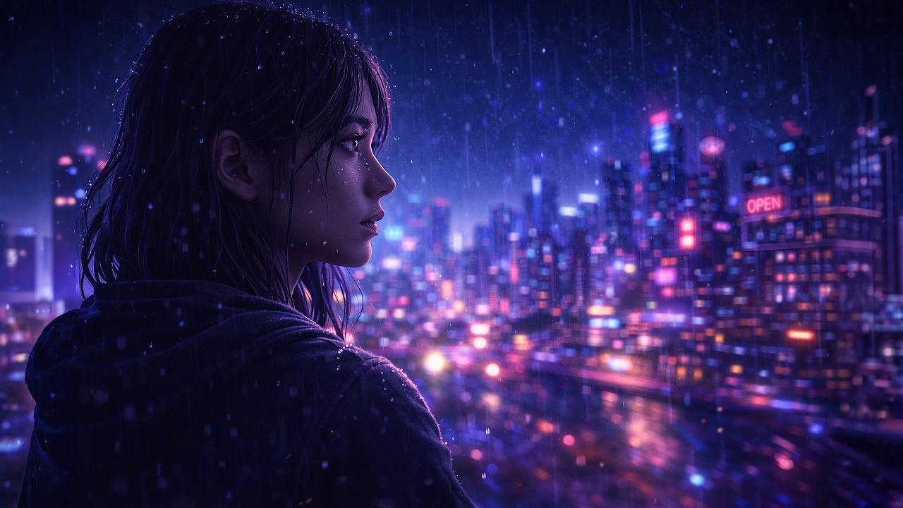 Music for Concentration and Focus While Studying 🌧 Deep Electronic Night Flow
