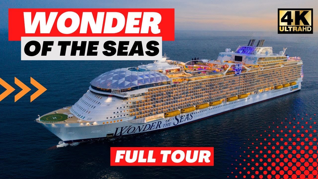 ASOMBROSO Crucero Wonder of the Seas Por Dentro y Por Fuera!