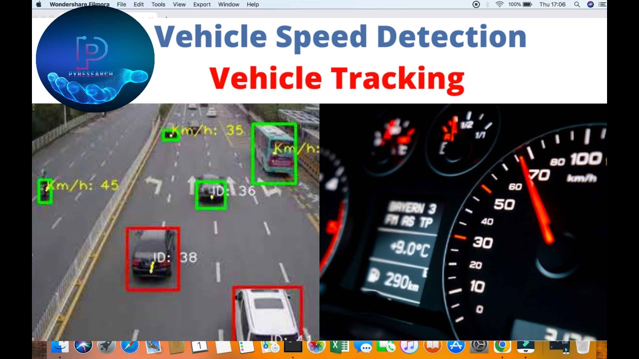 Vehicle Speed Detection Using OpenCV and Python || Complete Tutorial