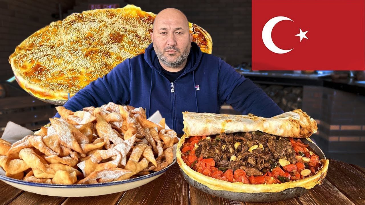 Сладости, шашлык и традиционное турецкое блюдо! Мясо в томатном соке!! ВСЕ НА КОСТРЕ