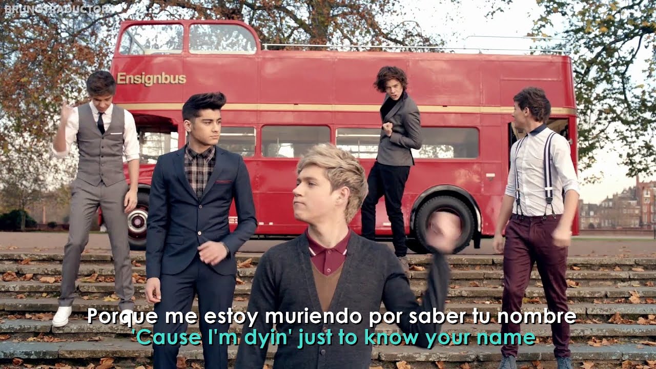 One Direction - One Thing // Lyrics + Espa&ntilde;ol // Video Oficial