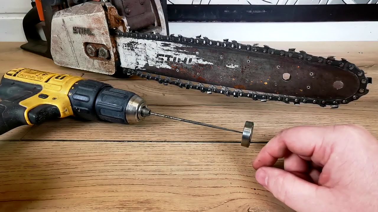 Simple Chainsaw Sharpener - Time Saver