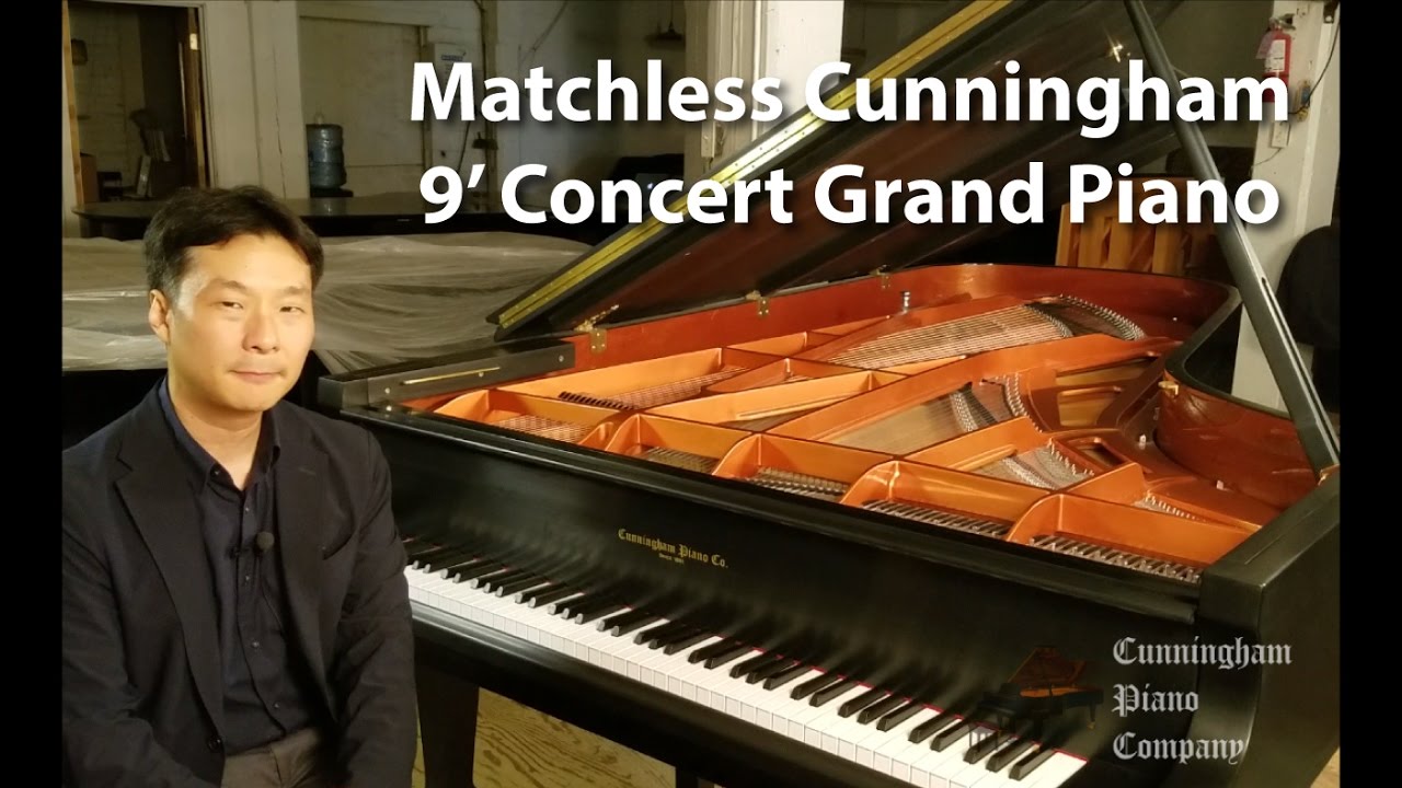Matchless Cunningham 9' Concert Grand Piano