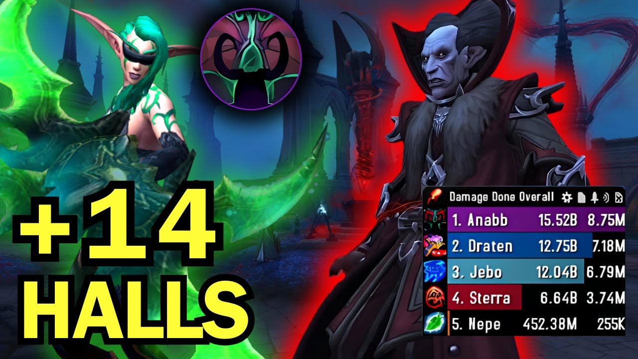 Havoc DH CARRY - Halls of Atonement +14  #worldofwarcraft #worldofwarcraftgameplay #thewarwithin