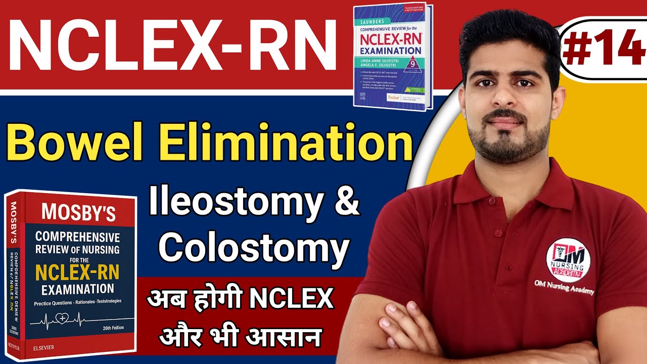 BOWEL ELIMINATION | ENEMA ILEOSTOMY AND COLOSTOMY | NCLEX MCQs Series for NURSING EXAM #14