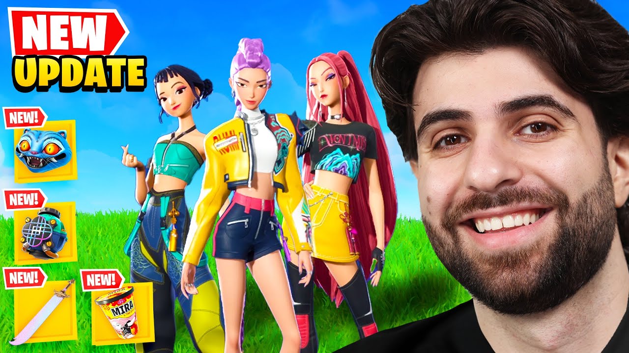 Fortnite's KPOP DEMON HUNTERS UPDATE is MASSIVE!