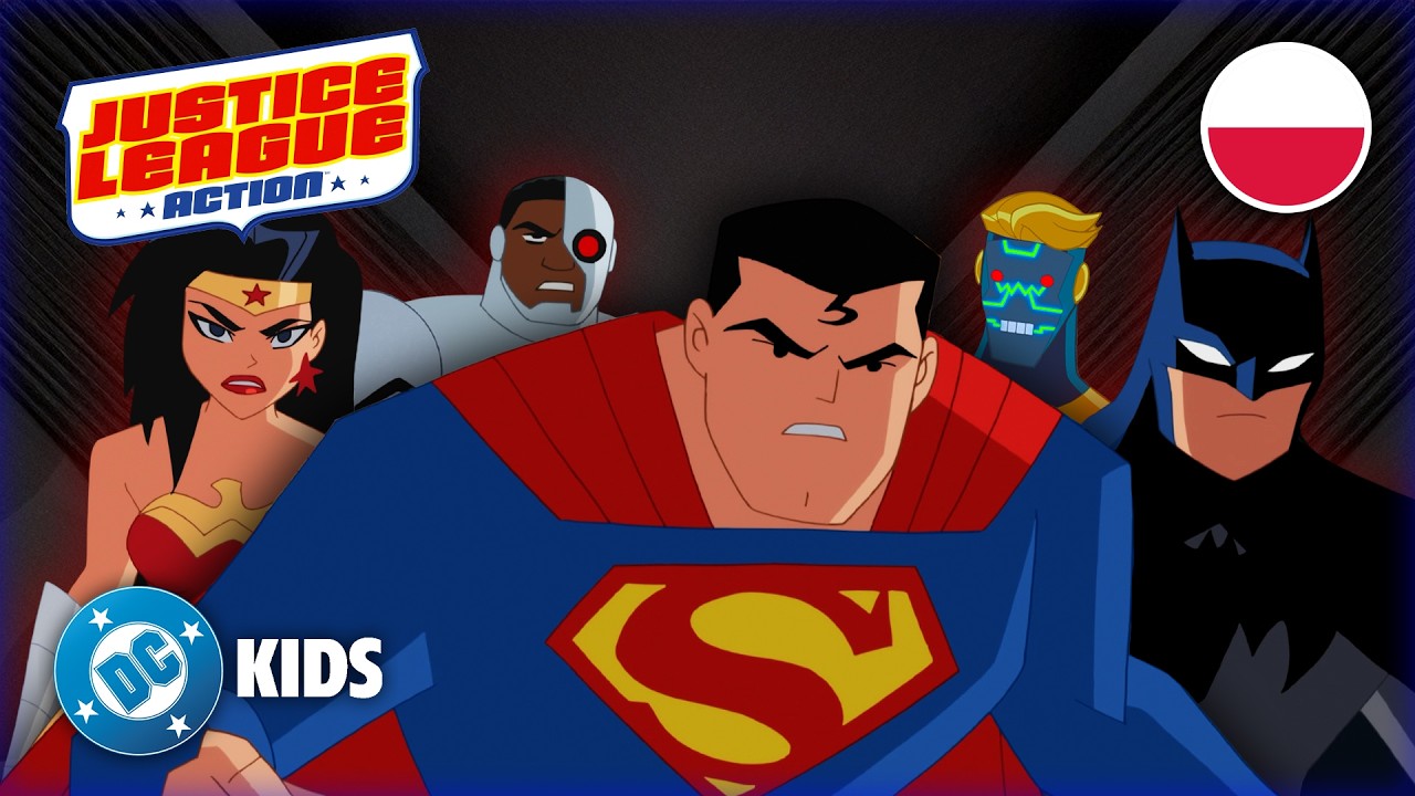 NAJLEPSZE sceny akcji z udziałem Ligi Sprawiedliwości! CZĘŚĆ 2 | Justice League Action po Polsku 🇵🇱