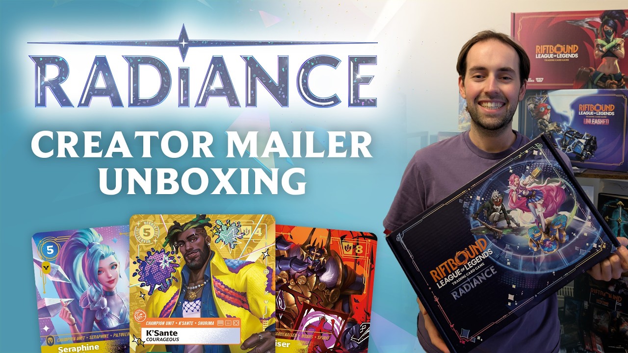 I opened a Radiance Creator Mailer | Riftbound Radiance Unboxing