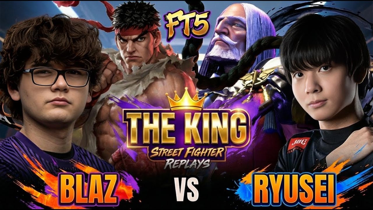 🔥 SF6 ▰ BLAZ (Ryu) vs RYUSEI (Jp) ▰ Street Fighter 6 | High-Level Set 🔥
