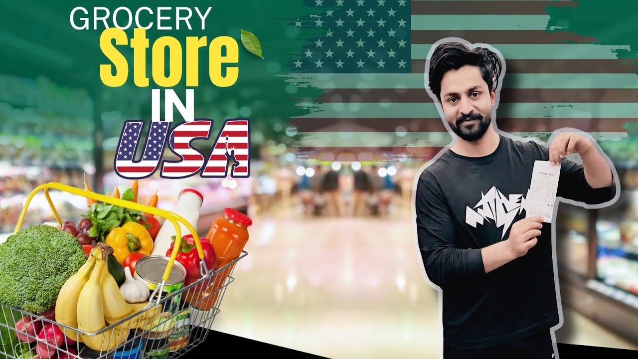 Groceries coast in America | Tropical Fresh USA walk.