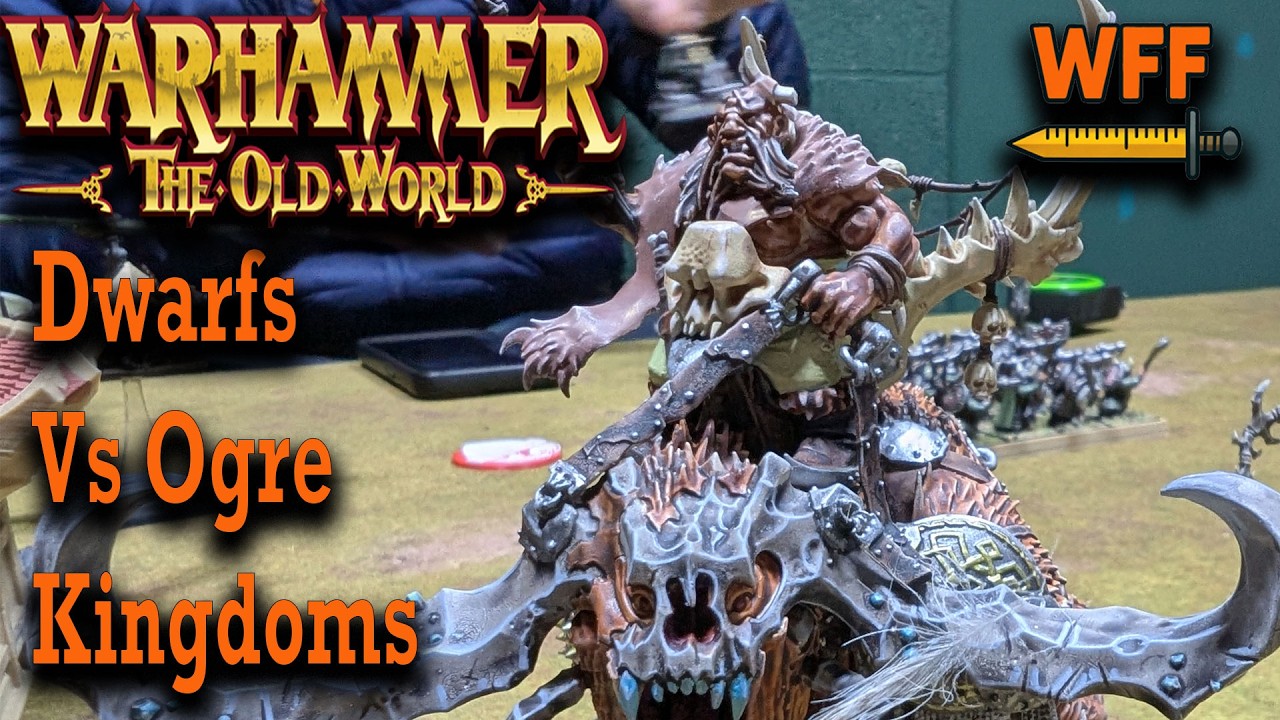 Ogre Kingdoms vs Dwarves | Old World Battle Report